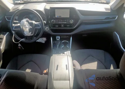 2024 Toyota Highlander Le z USA, uszkodzony, nr VIN 5TDKDRBH9RS538596